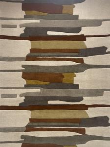BROKEN STRIPES BURNT ORANGE