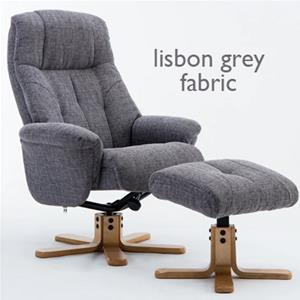 Lisbon Grey Fabric