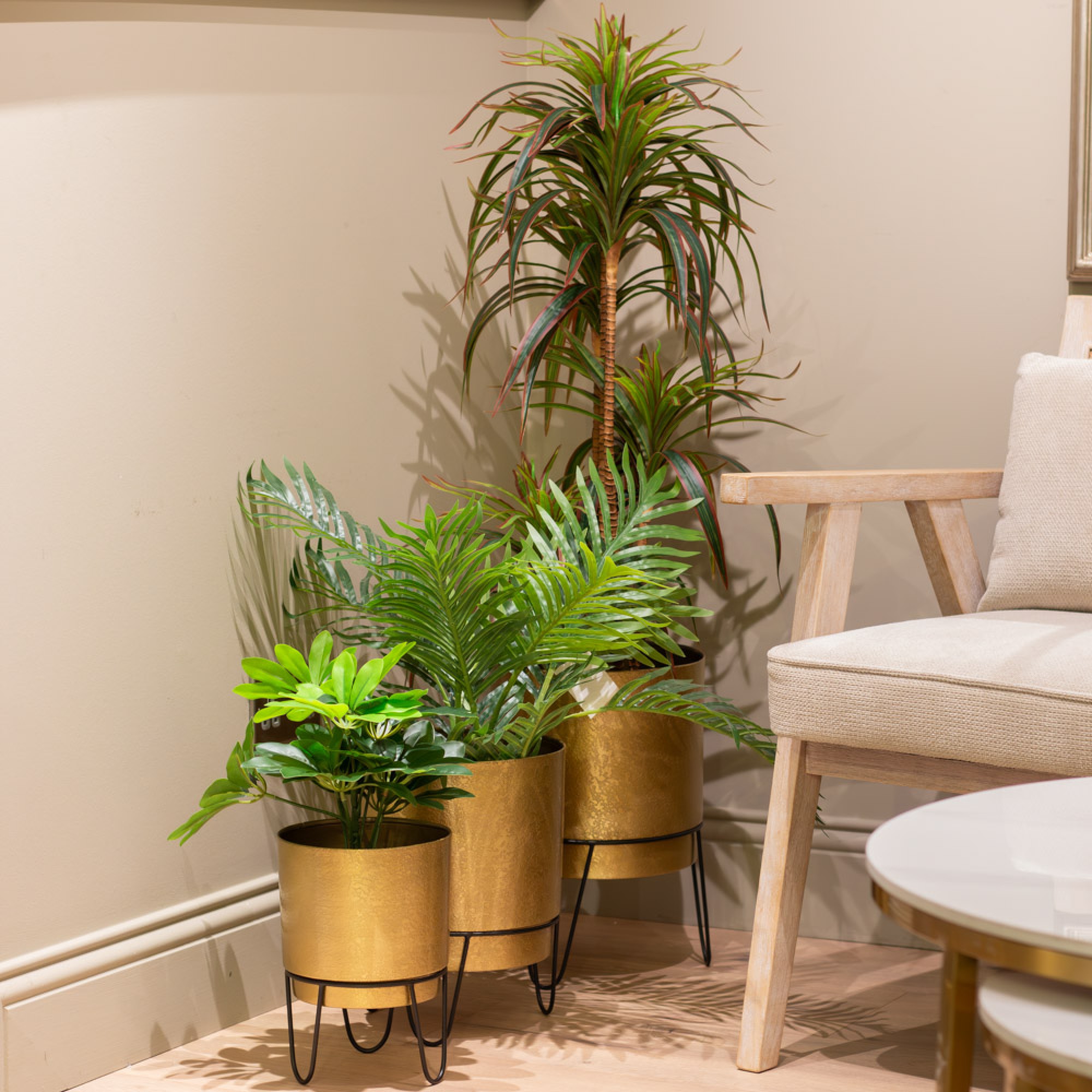 Anisha Planter BlackGold 1
