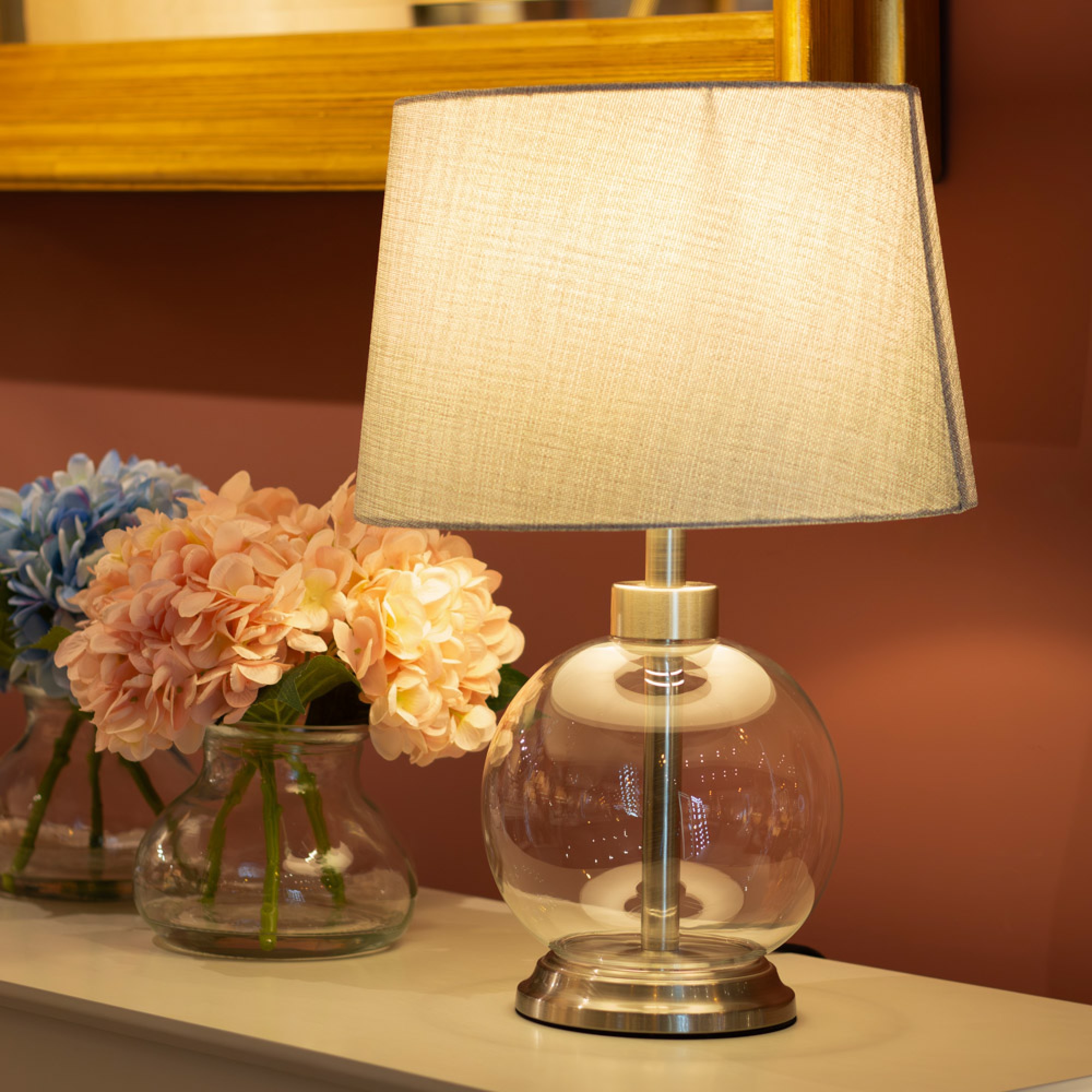 Bell Silver Table Lamp 1