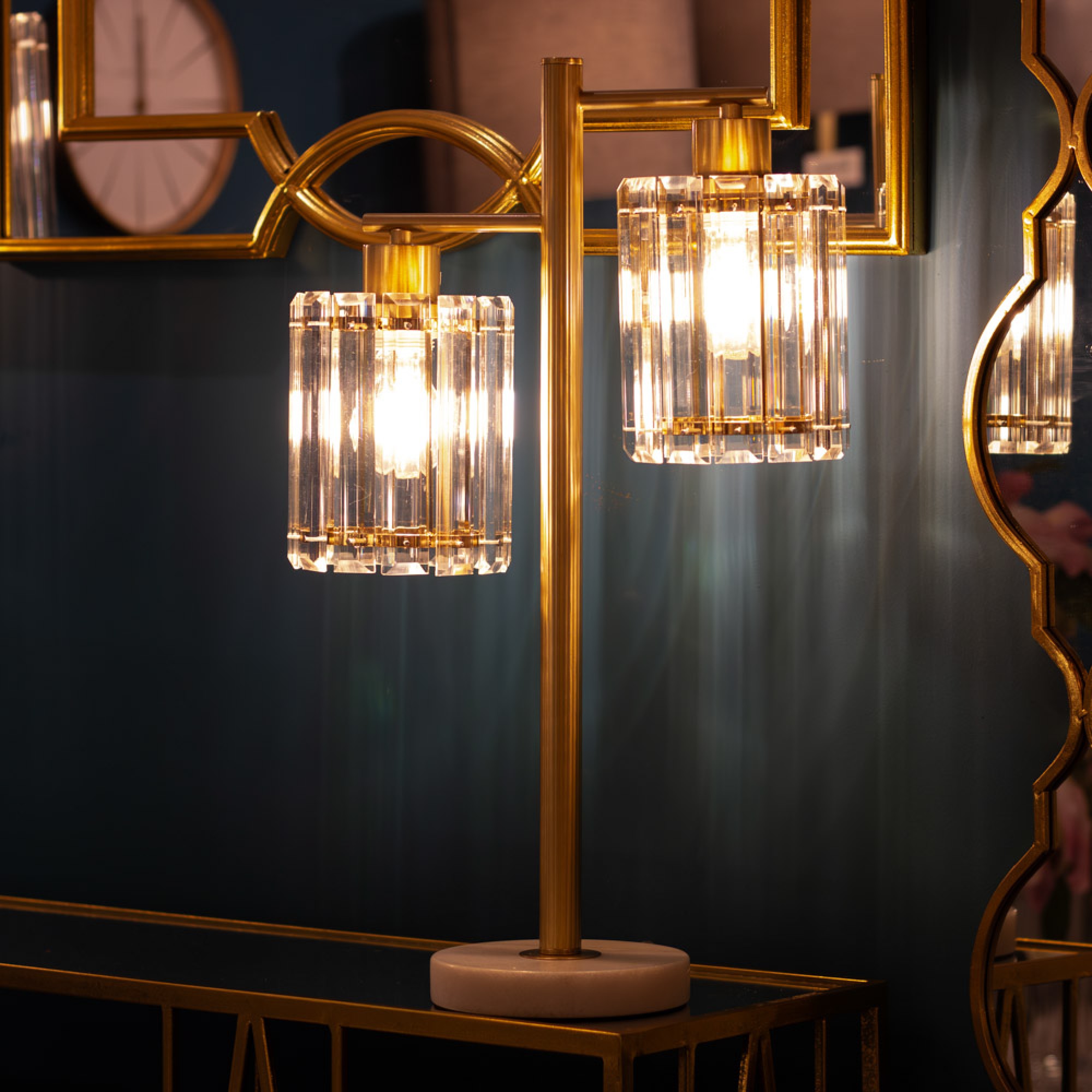 Callie Crystal Table Lamp 1