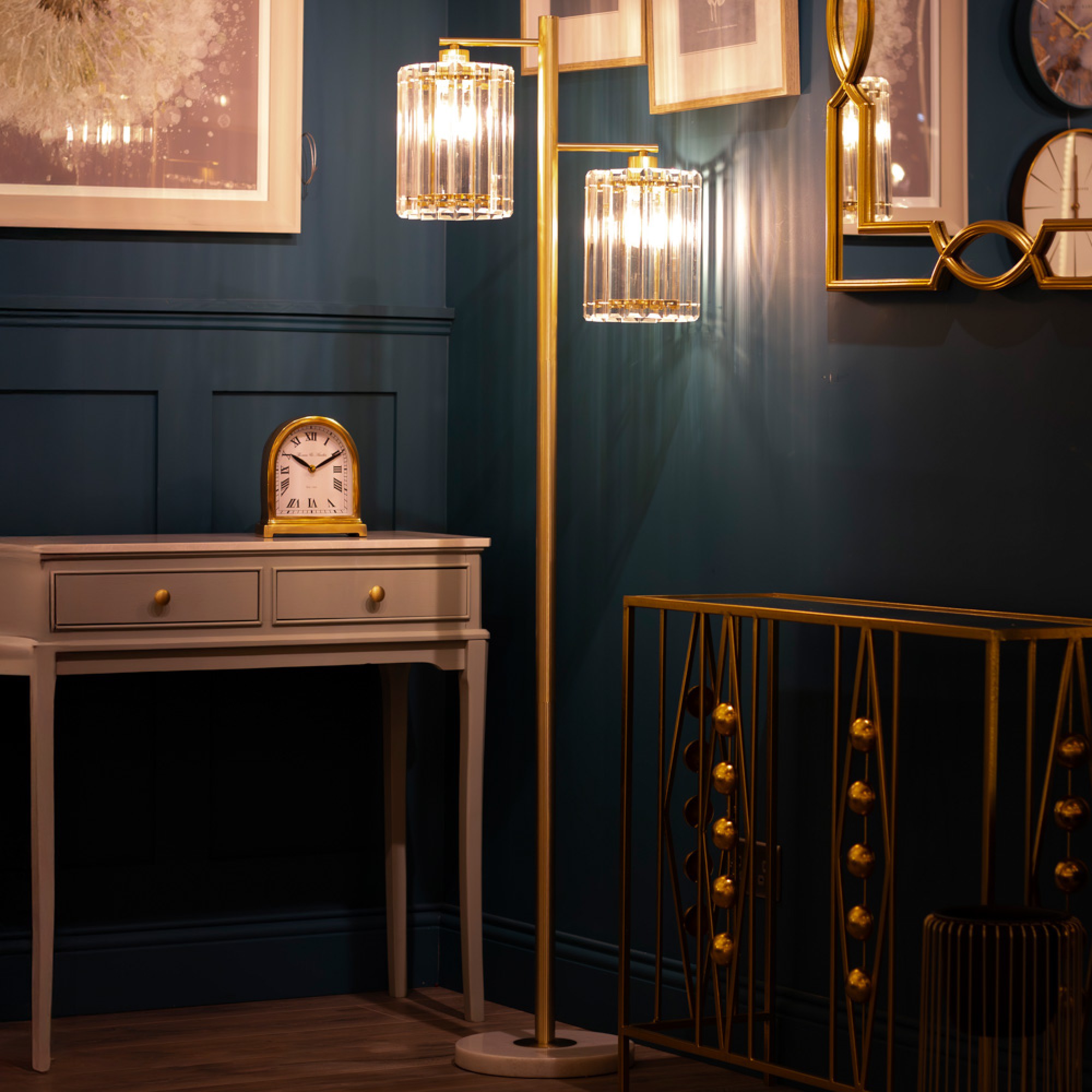 Callie Crystal Floor Lamp 1