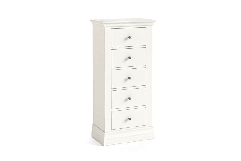 Coconut Milk 5 Drawer Tallboy 1