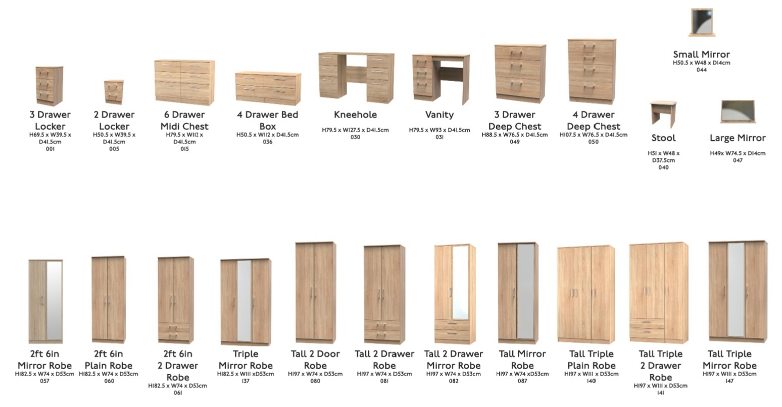 Destiny Bedroom Range 2
