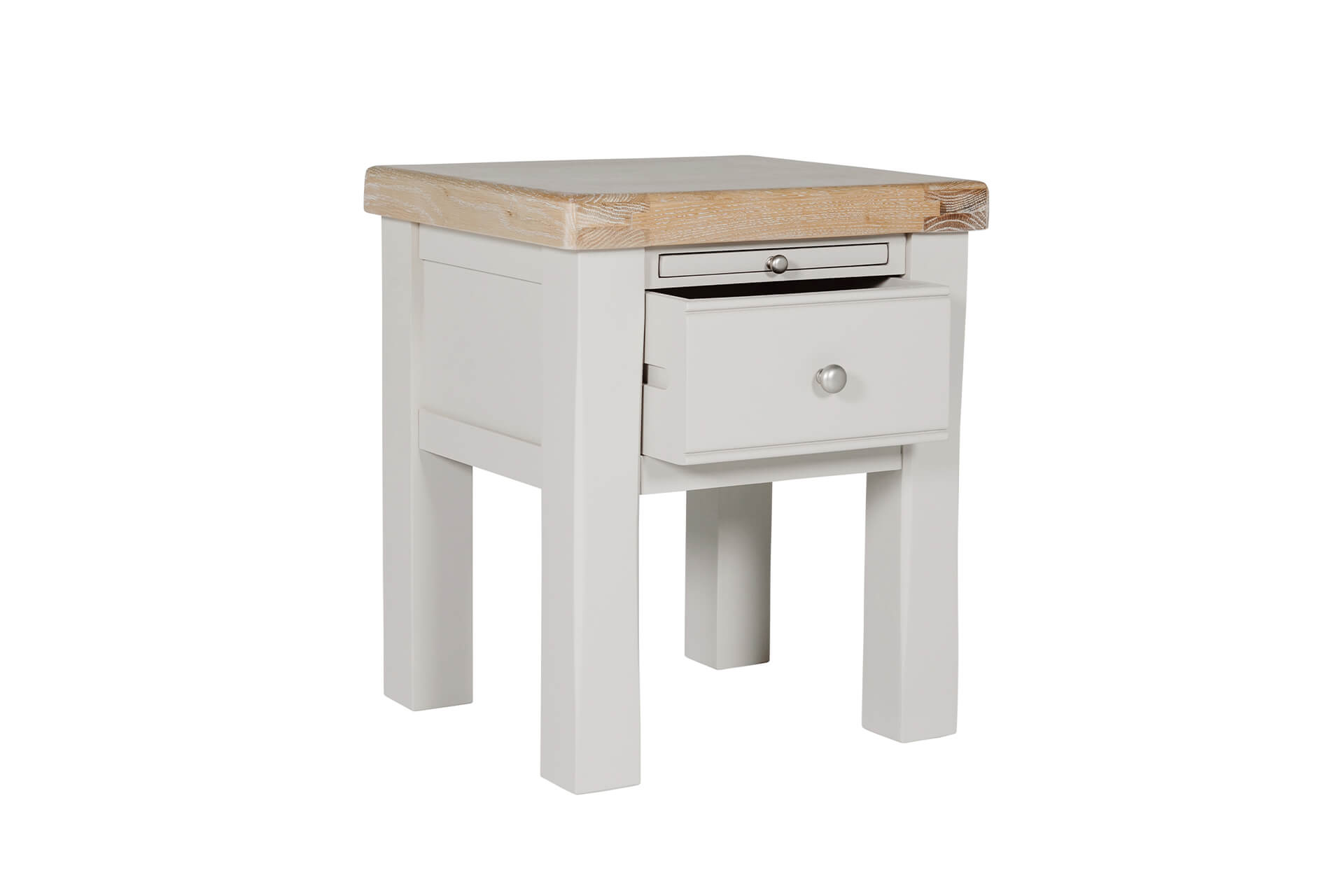 Dromore Taupe Lamp Table  1