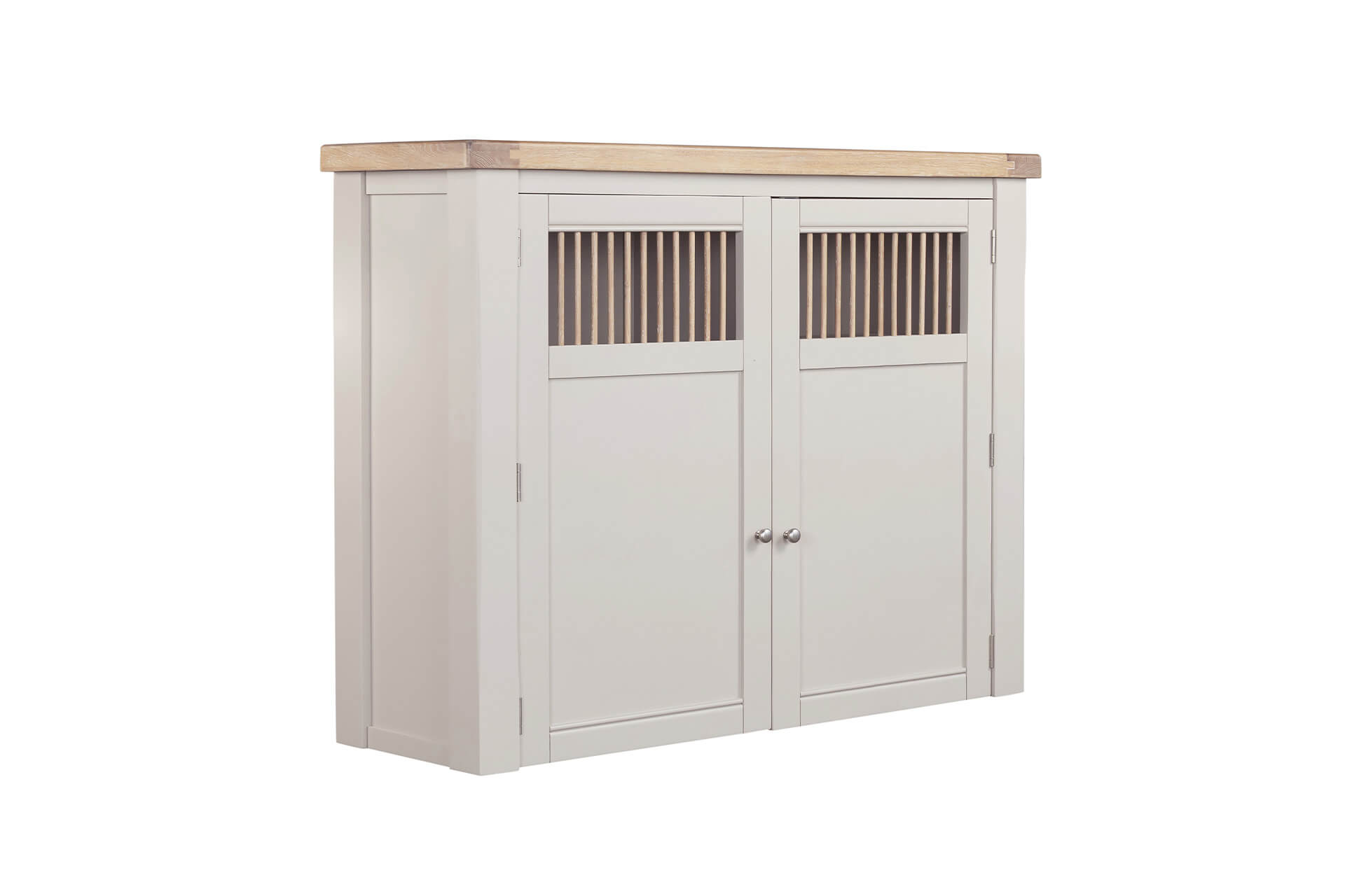 Dromore Taupe Larder Hutch 1