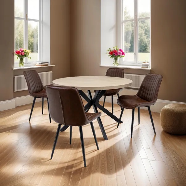 Dresden 120cm Round Dining Table 1