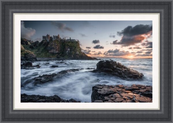 Dunluce Castle Early Spring Sunset 1