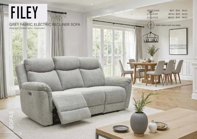 Filey Power Reclining Range 3