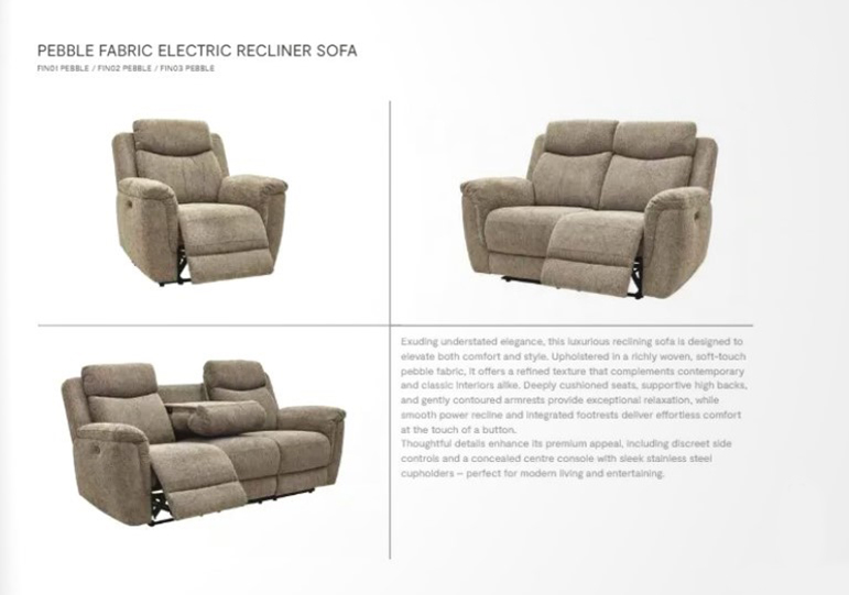 Filey Power Reclining Range 2