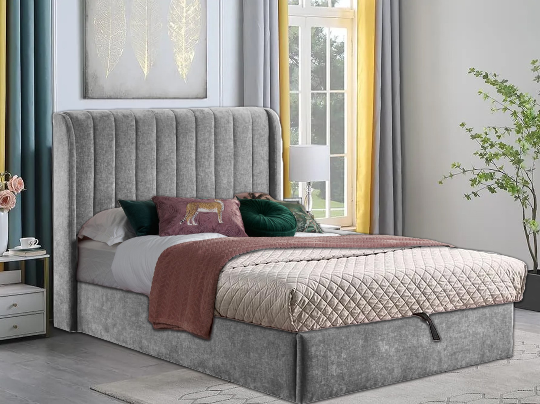 Freya Ottoman Bedframe  1