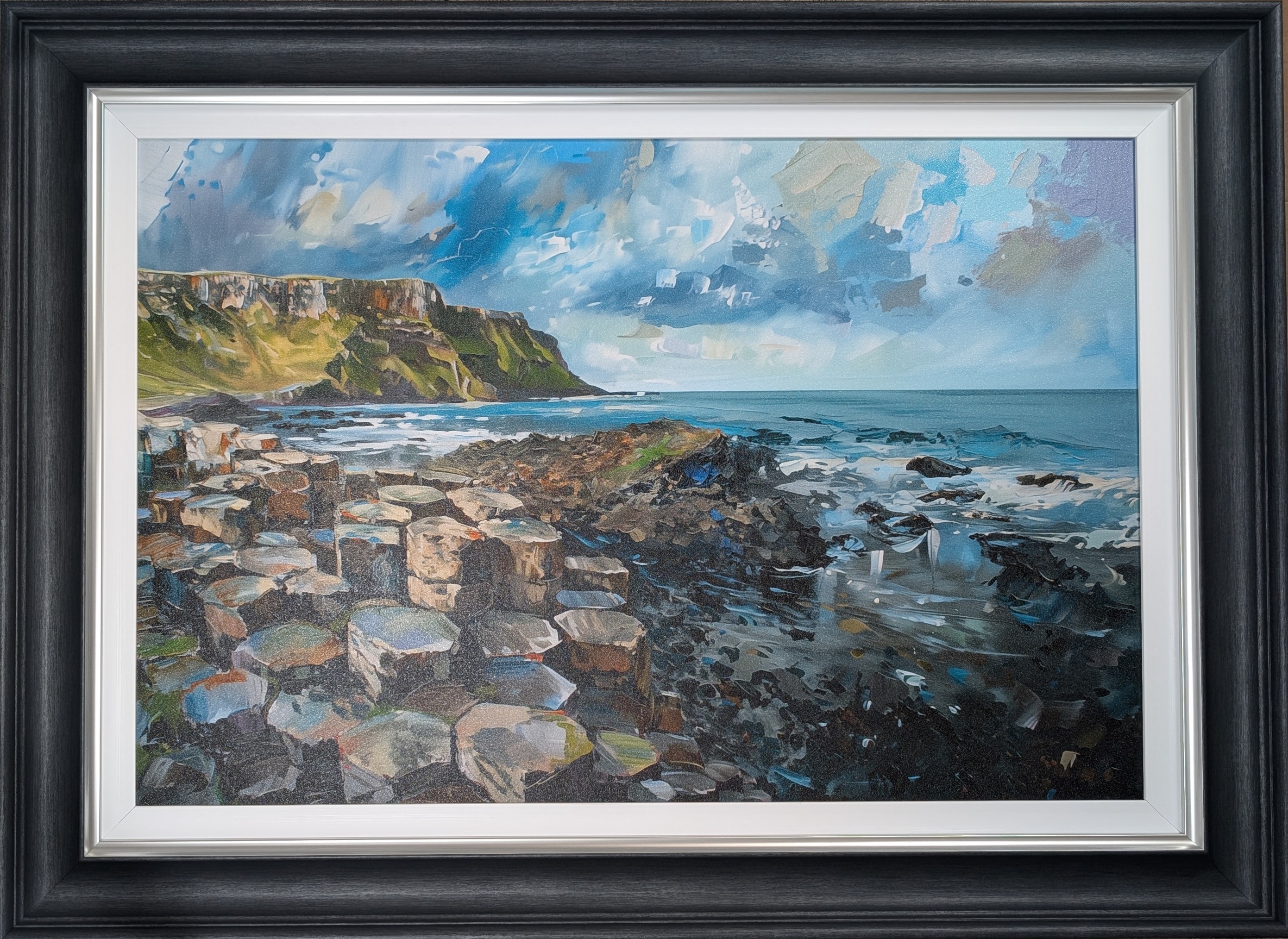 Giants Causeway Painted 1
