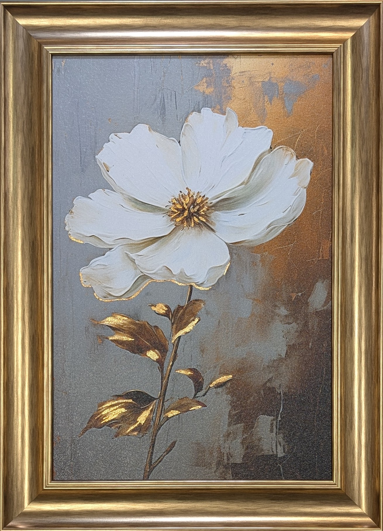 Gold Floral Art 2 1
