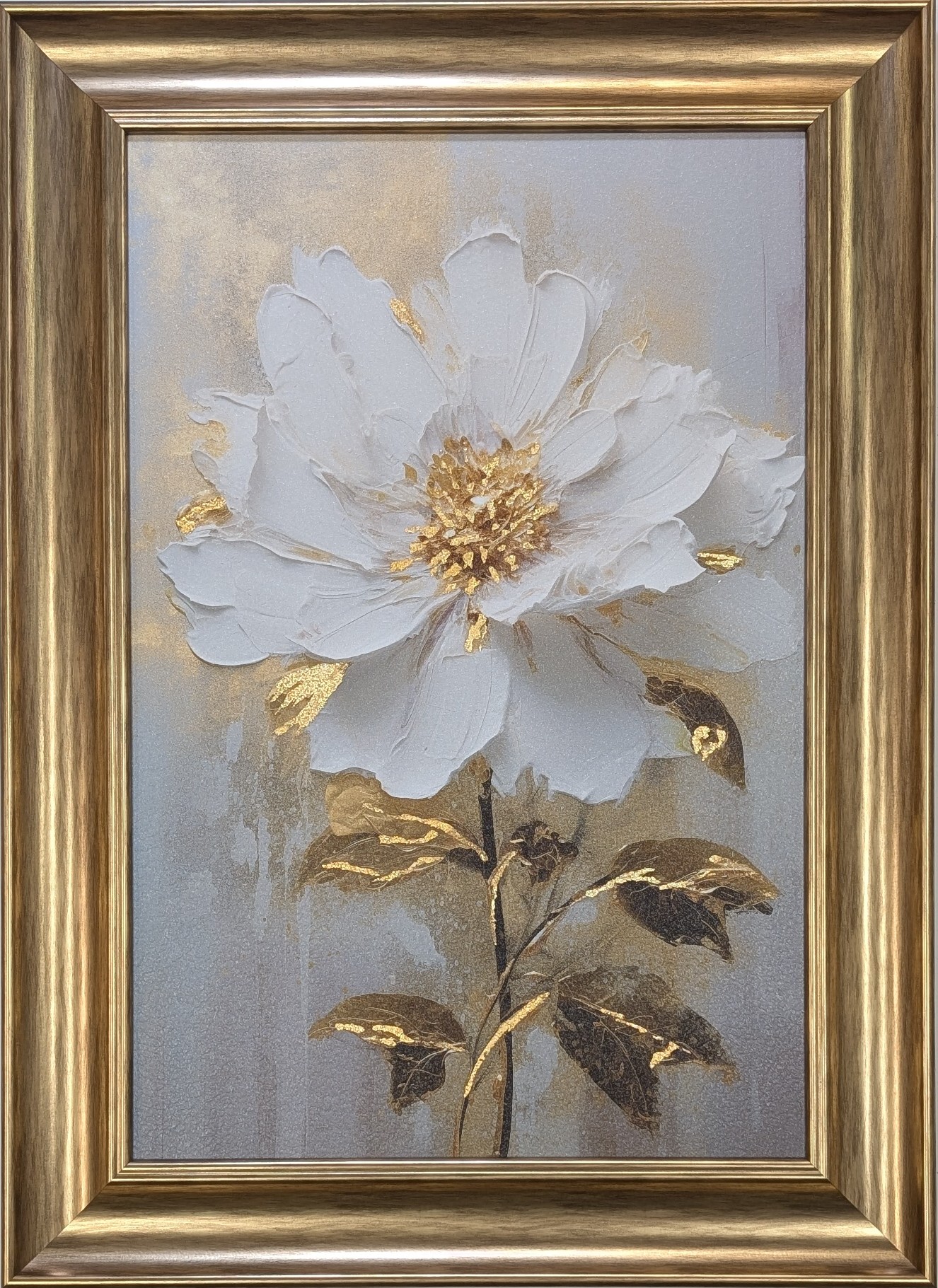 Gold Floral Art 3 1