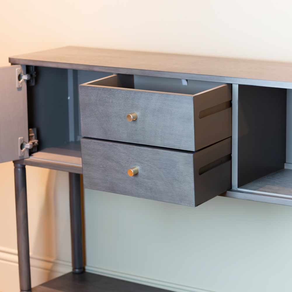 Harper 2 Drawer 2 Door Console 2