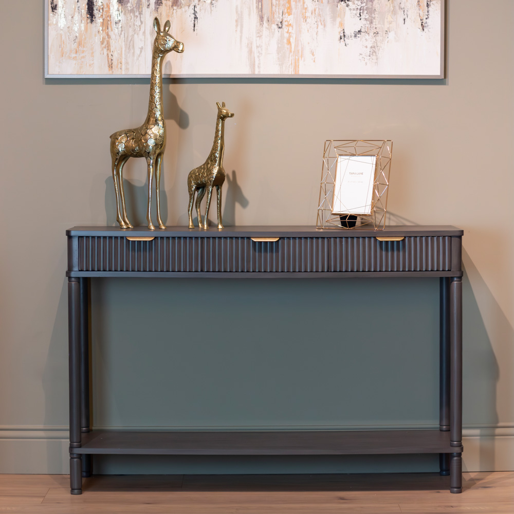 Harper 3 Drawer Console  1