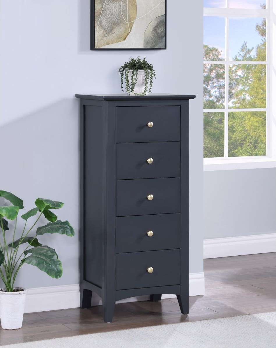 Lucerne 5 Drawer Tallboy 1