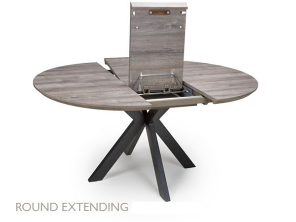 Miami Round Extending Dining Table 2