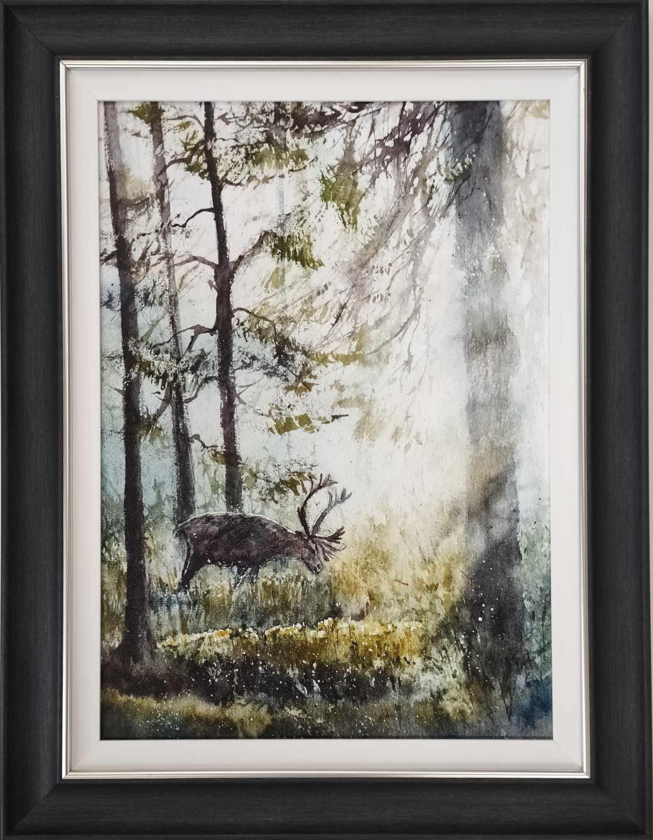 Misty Forest Deer 1 1