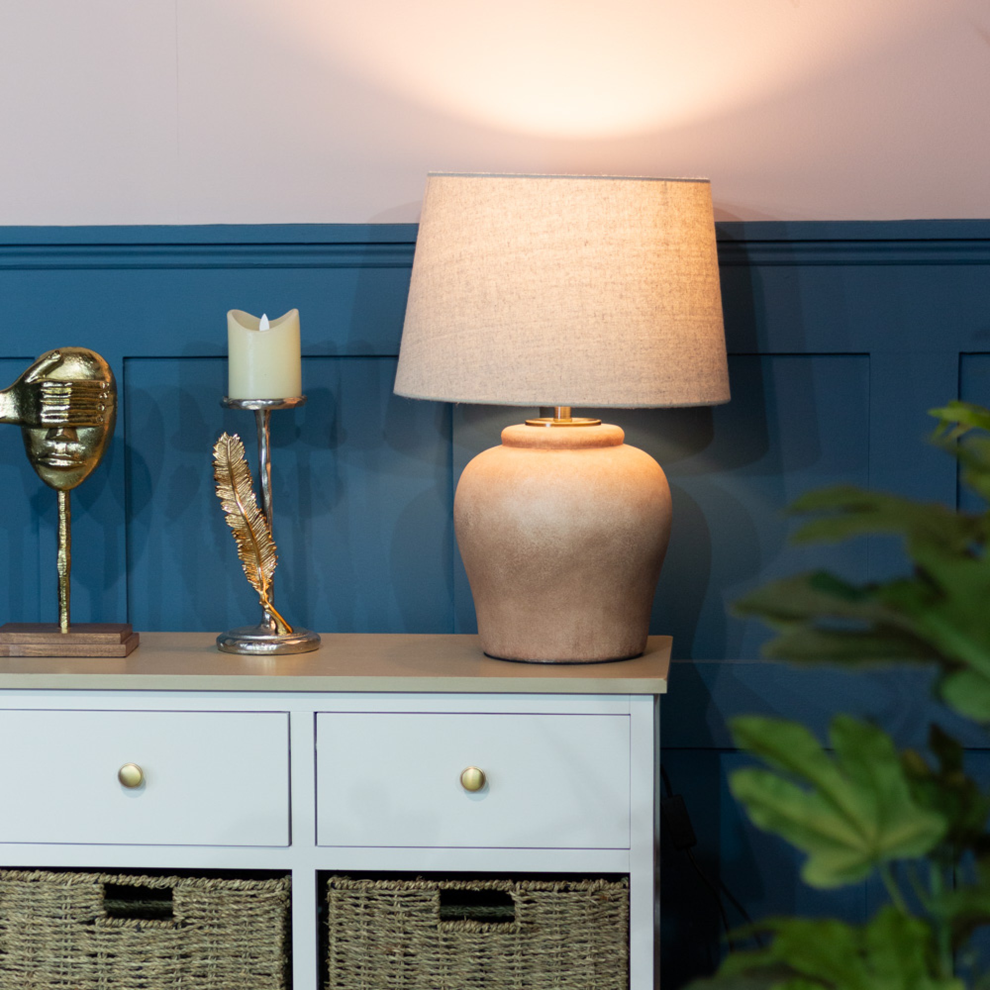 Milana Stone Table Lamp 1