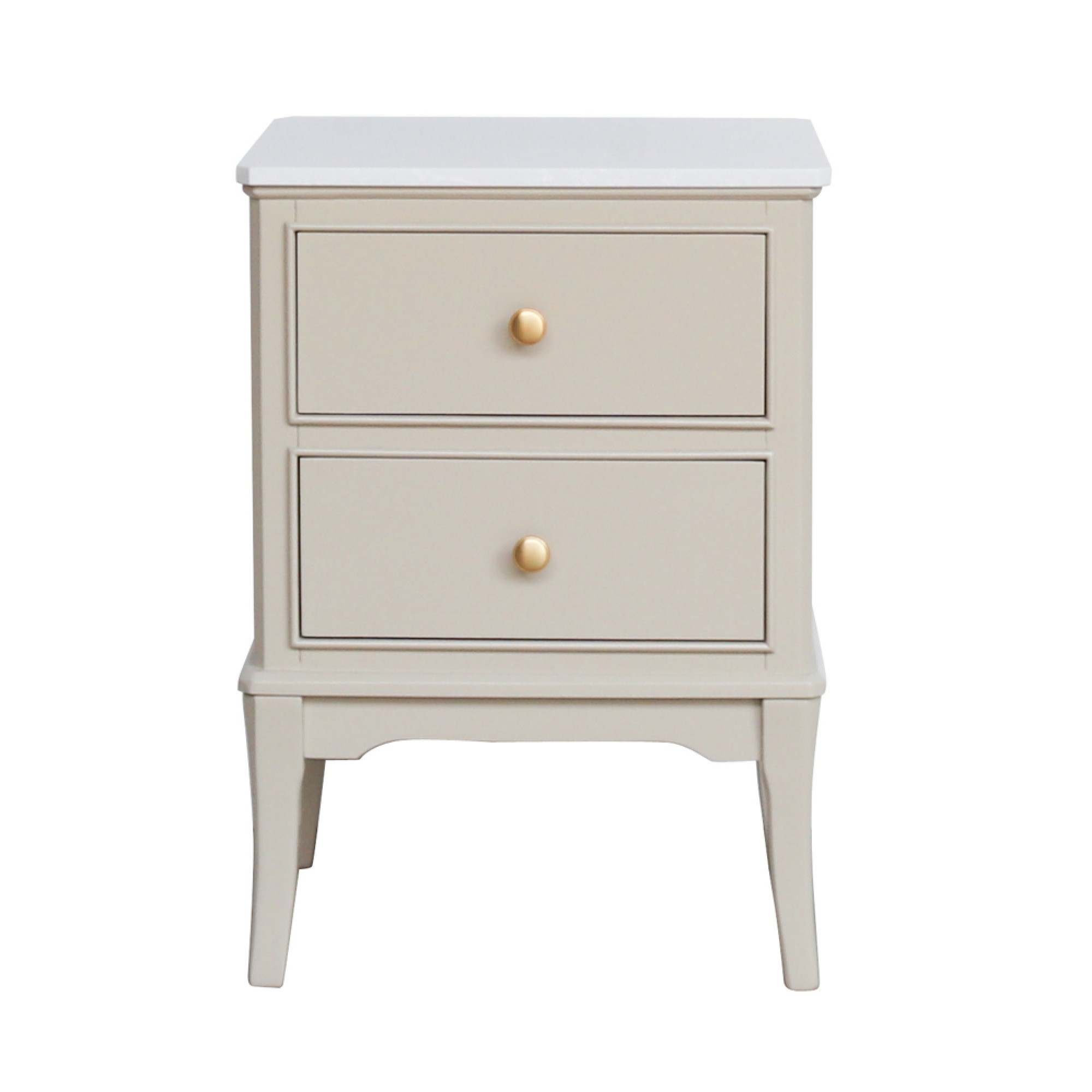 Monaco 2 Drawer Lamp Table 2