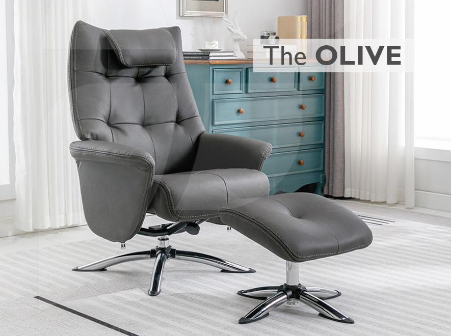 Olive Swivel Chair 1