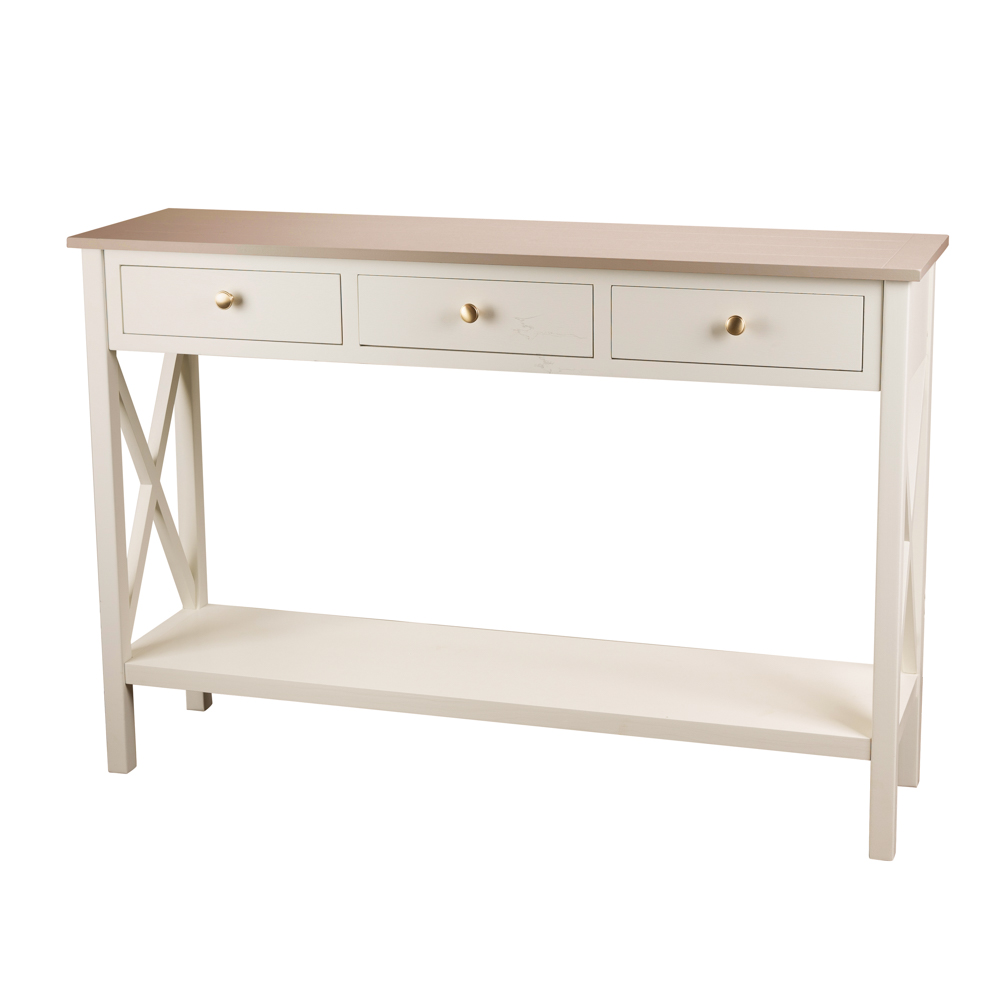 Reno 3 Drawer Console 2