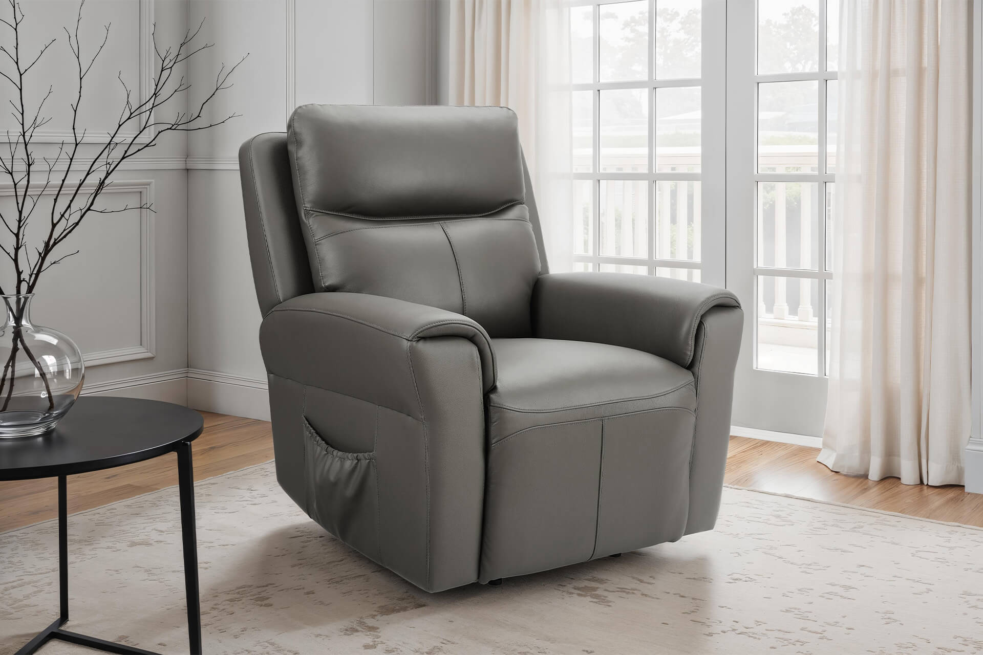 Rocco Dual Motor Lift and Rise Armchair  1