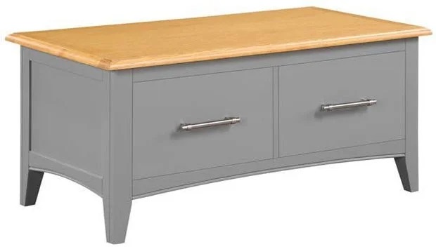 Rosskeen 2 Drawer Coffee Table 1