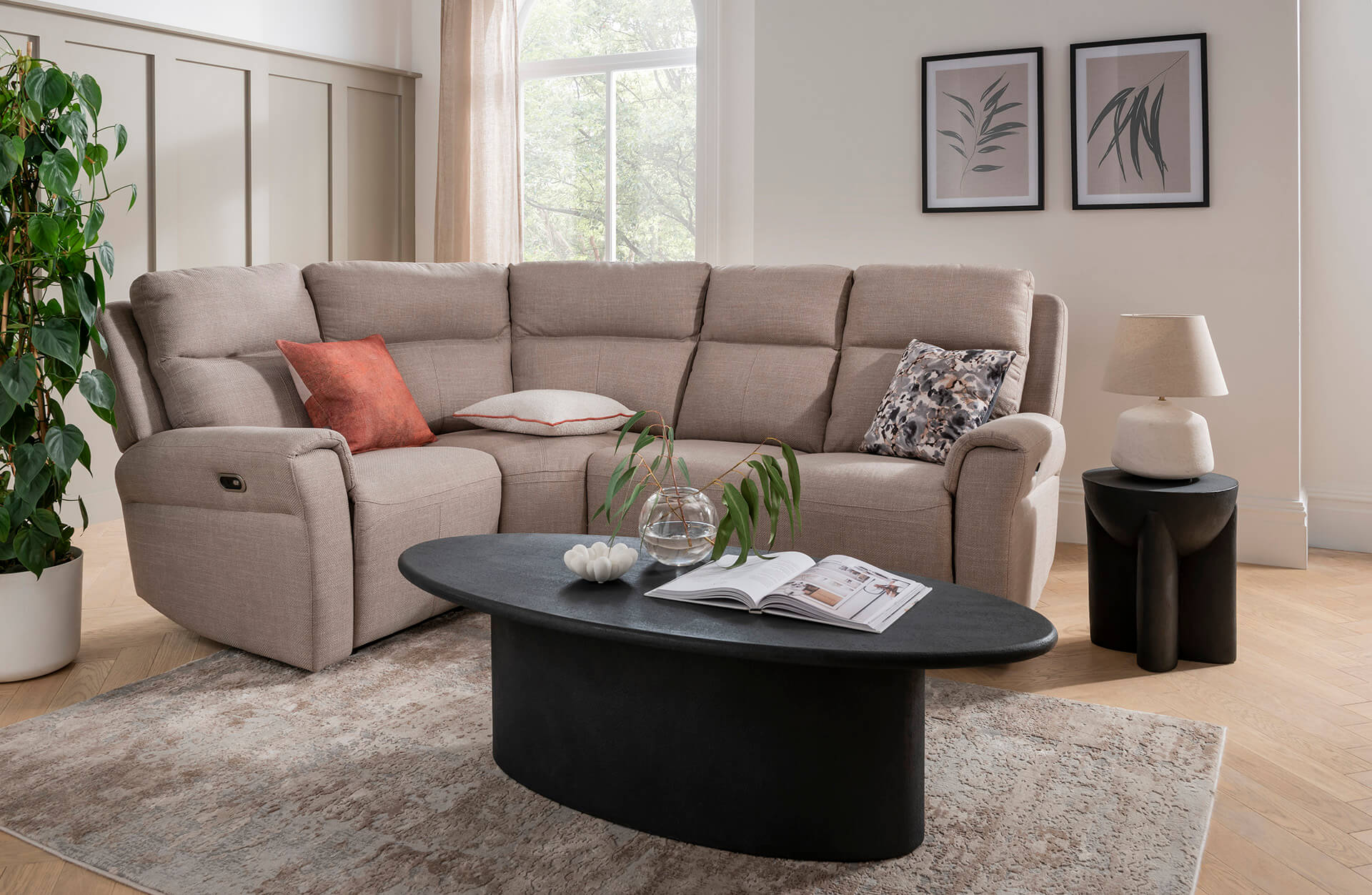 Rocco Fabric Power Reclining Range 1