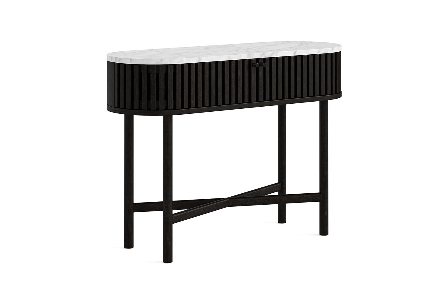 Sligo Black Marble Console Table 1