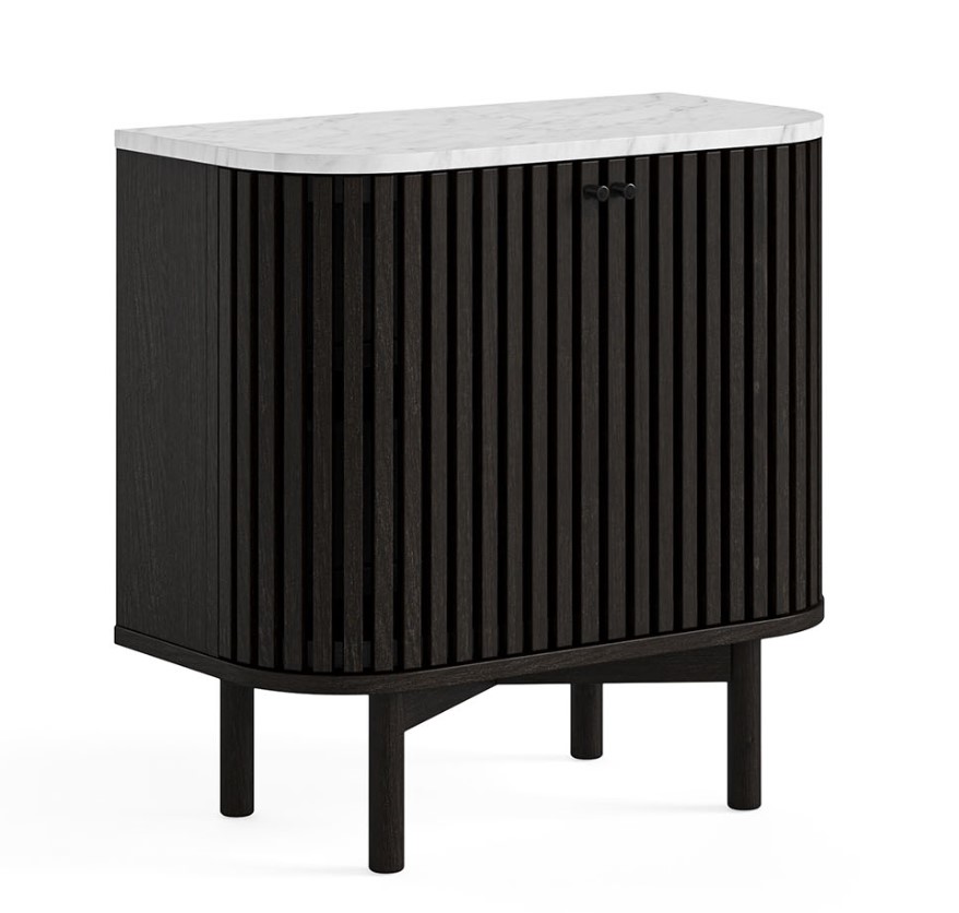 Sligo Black Marble Cupboard  1
