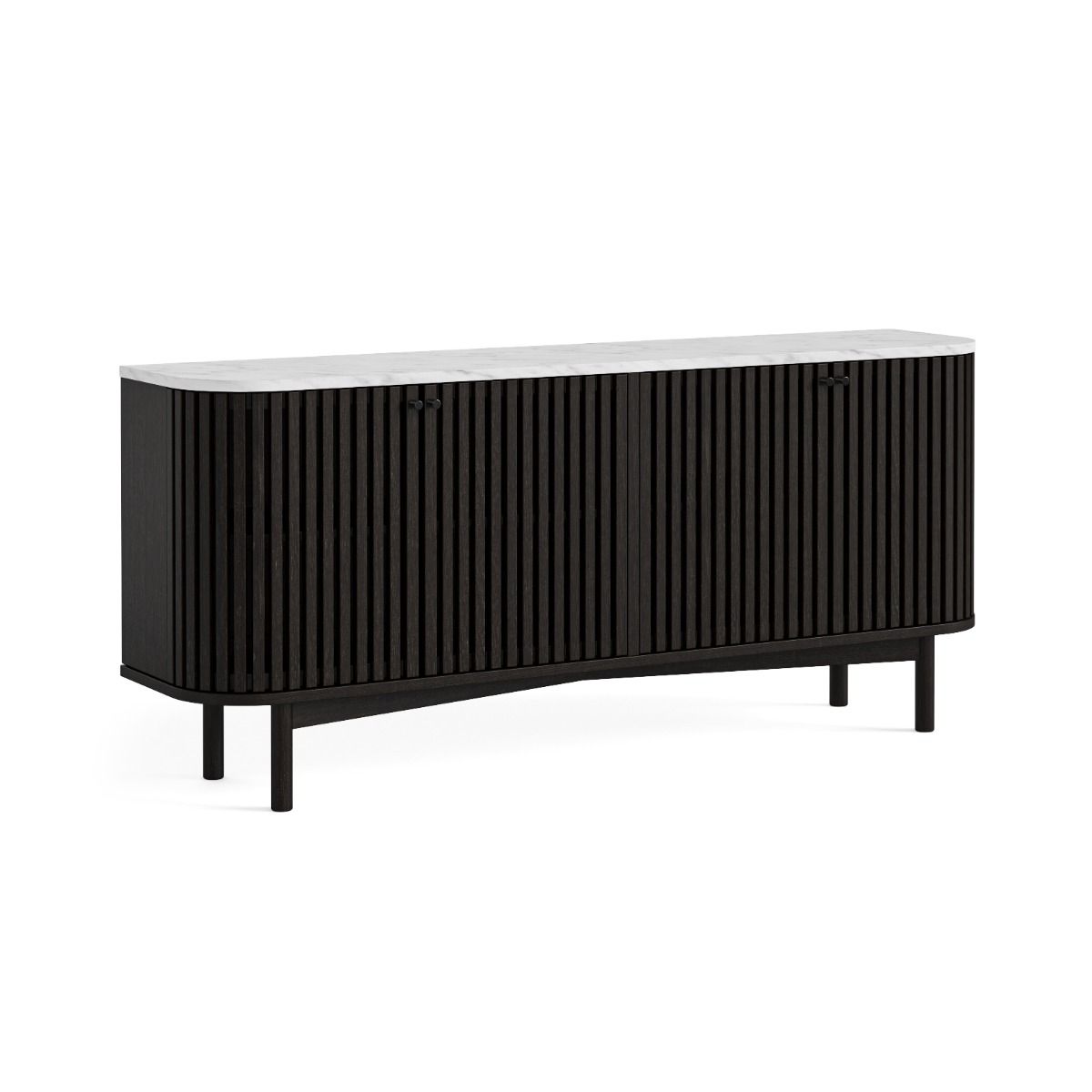 Sligo Black Marble Large Sideboard  1