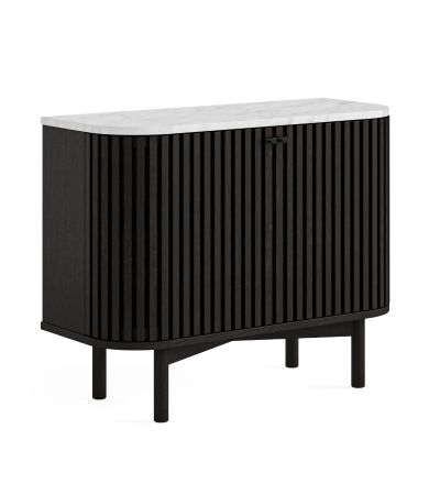 Sligo Black Marble Small Sideboard  1