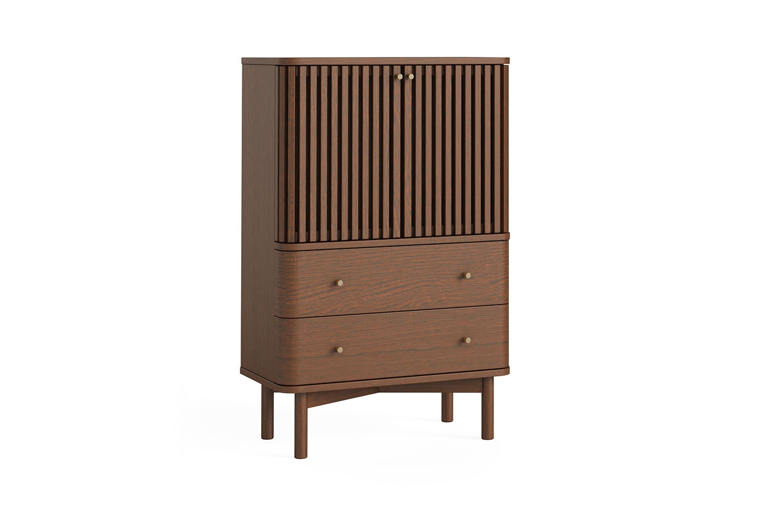 Sligo Brown Shoe Cabinet 1