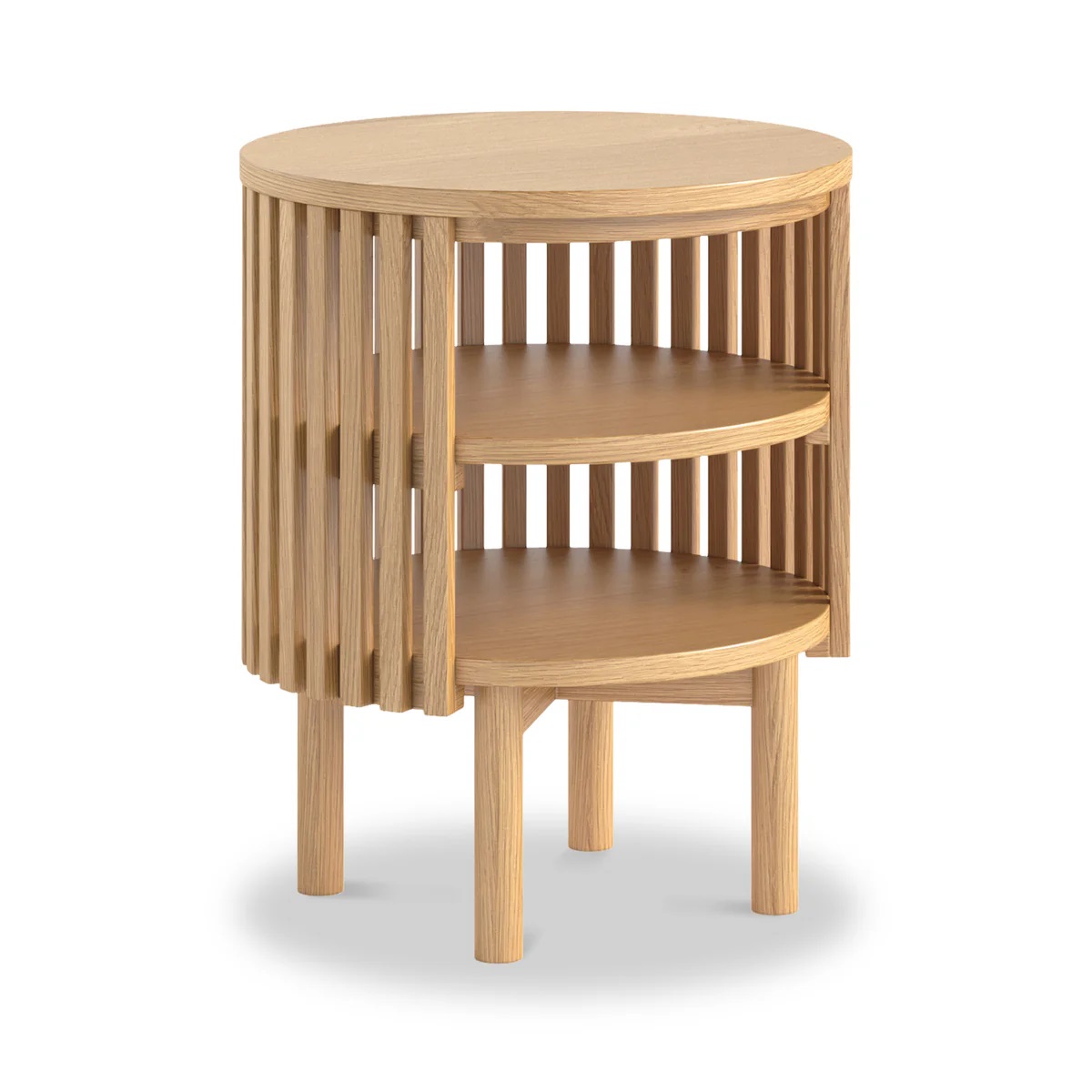 Sligo Oak Open Side Table 1