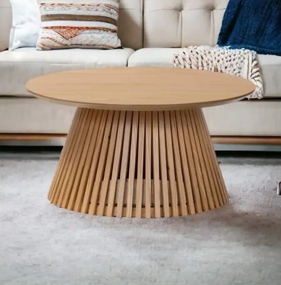 Sligo Oak Round Coffee Table  1