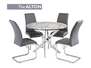 Alton Round Dining Table 1 thumbnail