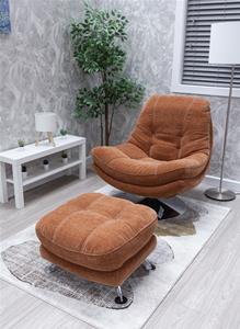 Axel Fabric Swivel Chair  3 thumbnail