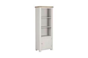 Dromore Taupe Tall Bookcase 2 thumbnail