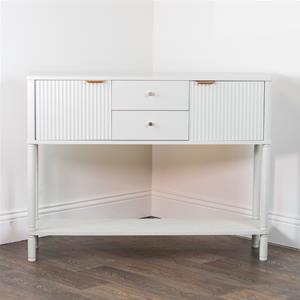 Harper Taupe 2 Door 2 Drawer Console  1 thumbnail