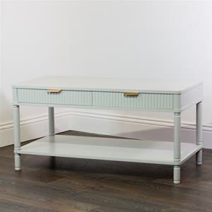 Harper Taupe 2 Drawer Coffee Table 1 thumbnail