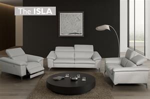 Isla Italian Leather Sofa 1 thumbnail