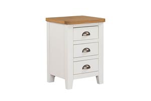 Melody 3 Drawer Bedside 1 thumbnail