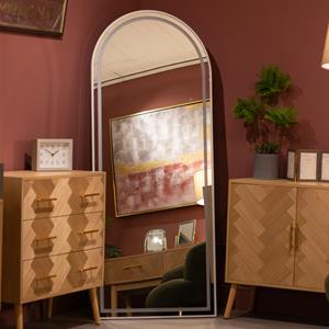 Modena White Arched Led Mirror 1 thumbnail