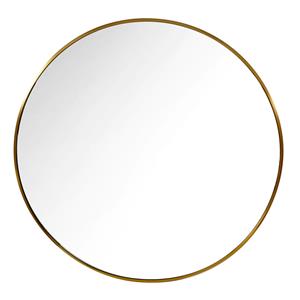 Modena Round Mirror Gold 1 thumbnail