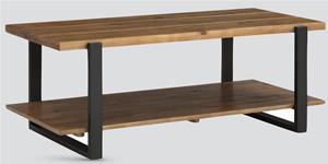 Padstow Coffee Table with Shelf 1 thumbnail