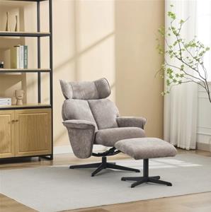 Regent Swivel Recliner with Footstool 2 thumbnail