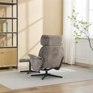 Regent Swivel Recliner with Footstool 3 thumbnail