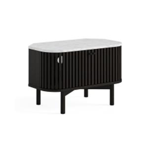 Sligo Black Marble Corner TV Unit 1 thumbnail